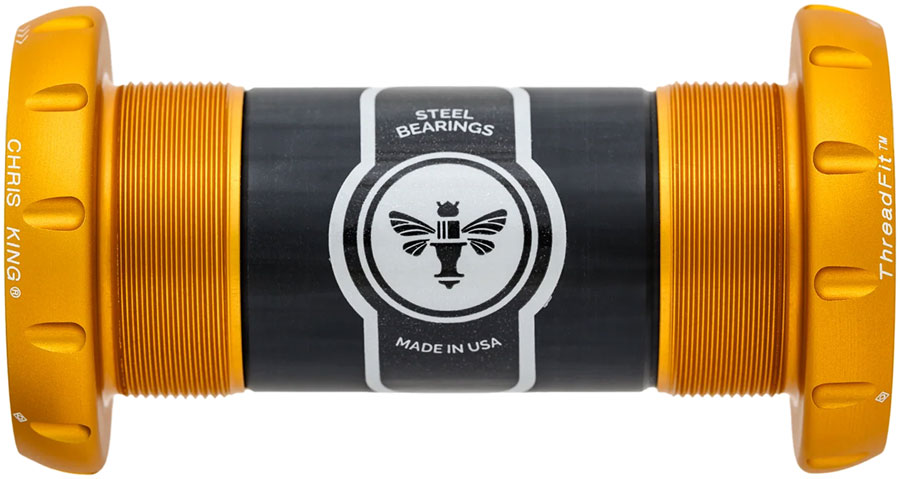Chris King ThreadFit 30 Bottom Bracket - English 50th Anniversary Matte Gold
