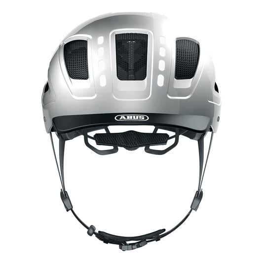 Abus Hyban 2.0 LED Helmet XL 61 - 65cm Signal Silver