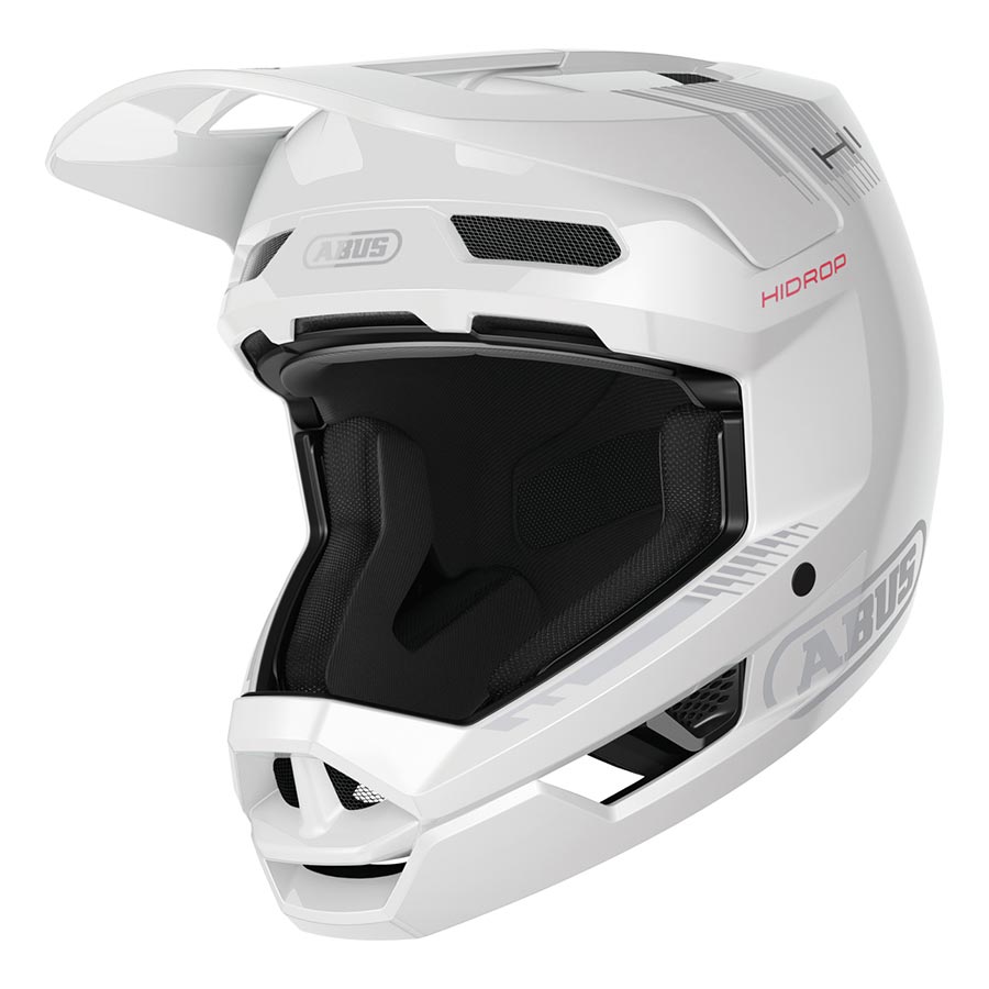 Abus HiDrop Full Face Helmet L 59 - 60cm Shiny White