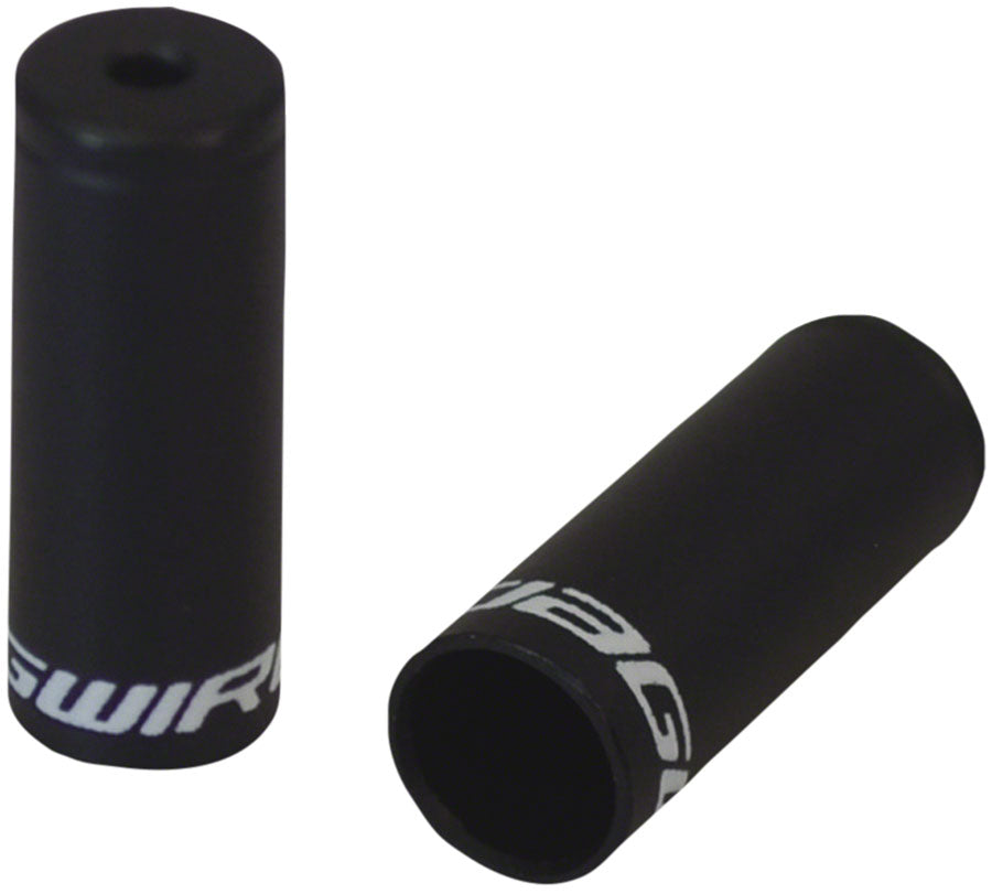 Jagwire Open Alloy Dropper Seatpost Cable Housing End Caps - 3mm Bottle/50 BLK