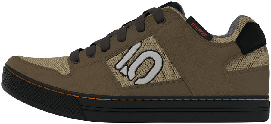 Five Ten Freerider Flat Shoes - Men's Cardboard/Wonder Alumina/Pure Tangerine 10.5