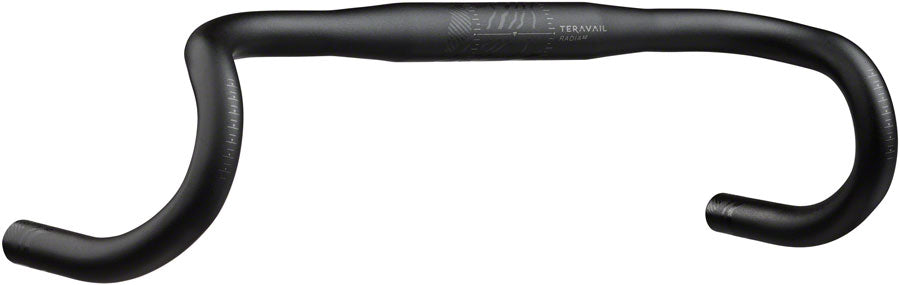 Teravail Radia 12 SE Drop Handlebar - Aluminum 31.8mm 44cm Black