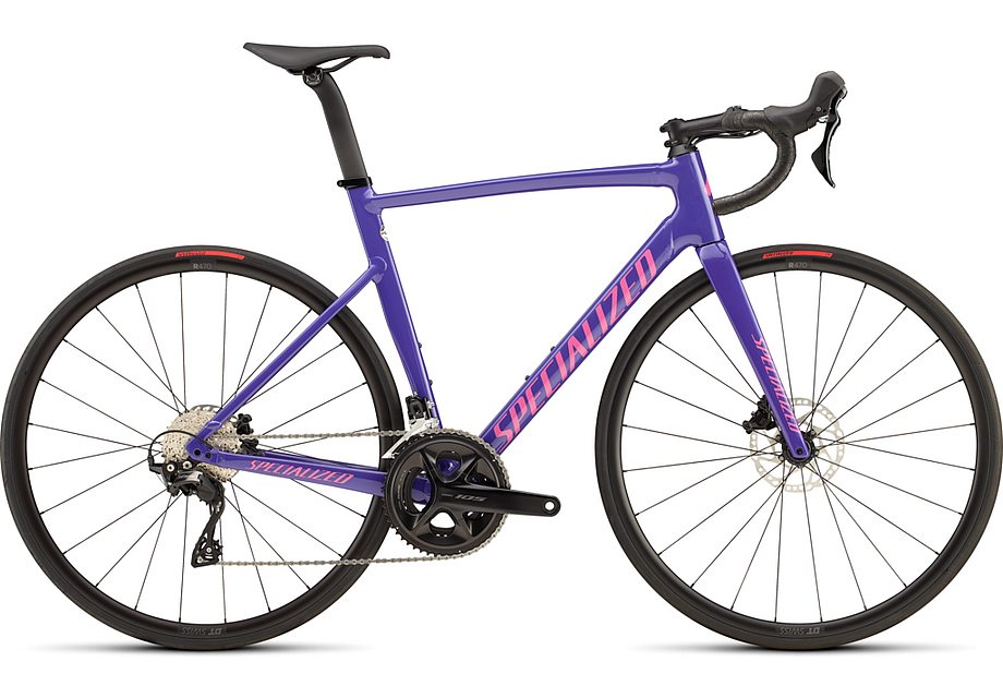 2025 Specialized allez sprint comp bike gloss purple haze / rebel pink 58