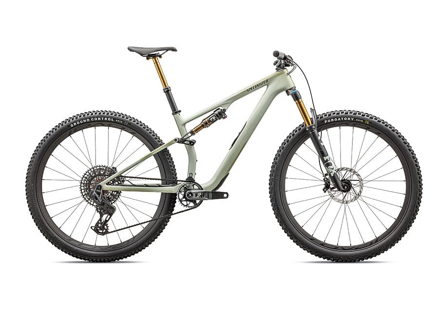 2025 Specialized Epic 8 Pro Evo Bike Satin Forest Green/Spruce/Metallic Spruce L