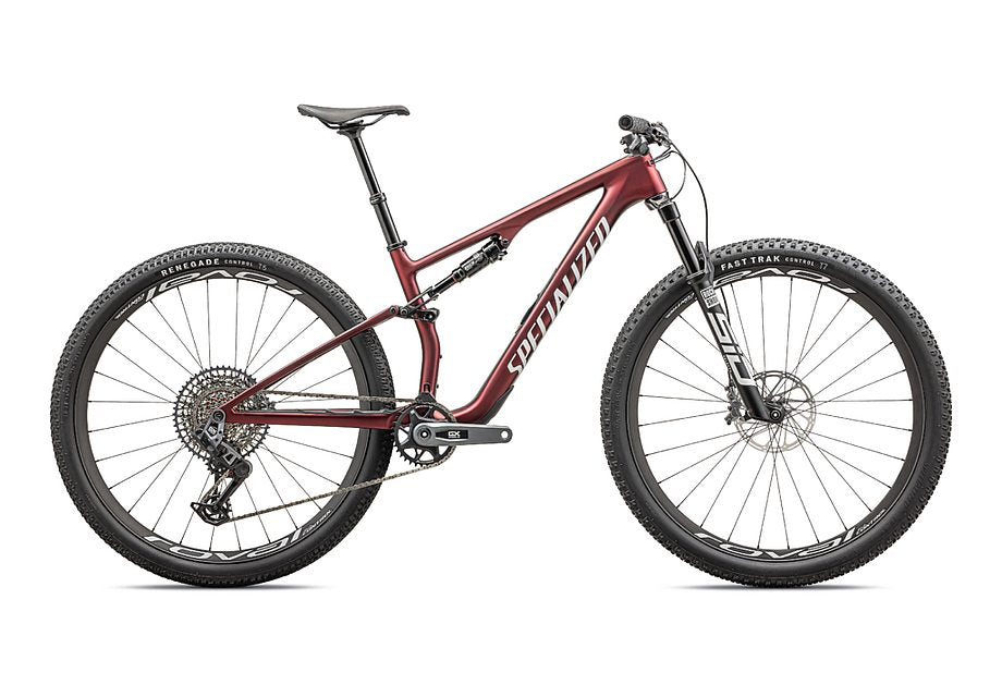 2025 Specialized Epic 8 Expert Bike Satin/Redsky White S