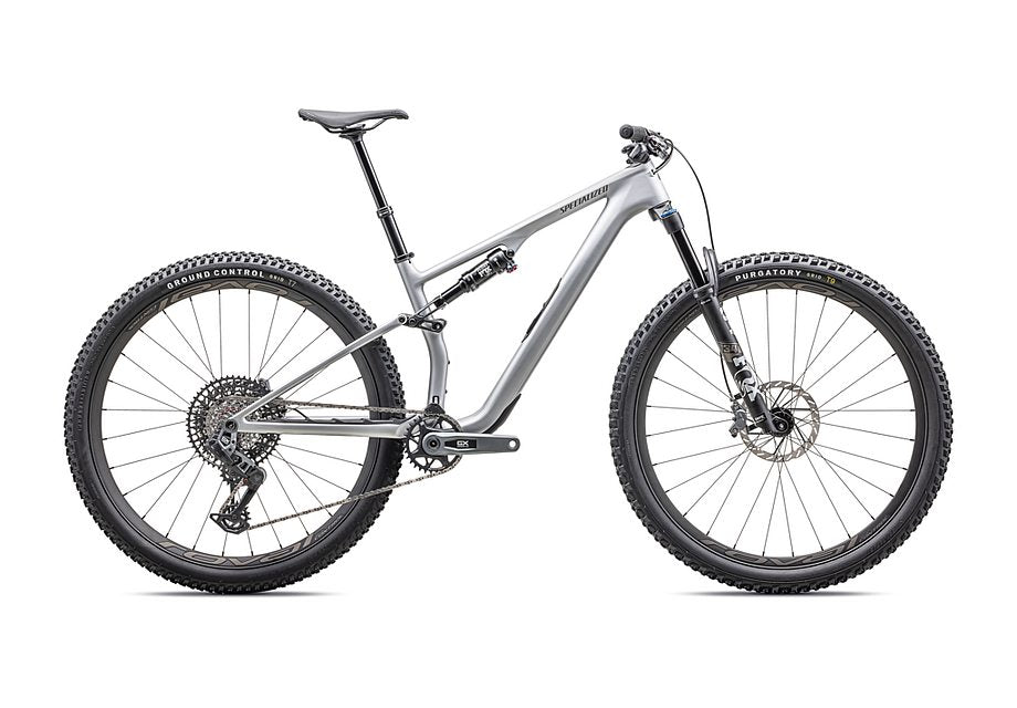 2026 Specialized Epic 8 Expert Evo Bike Satin Silver Dust / Gunmetal M