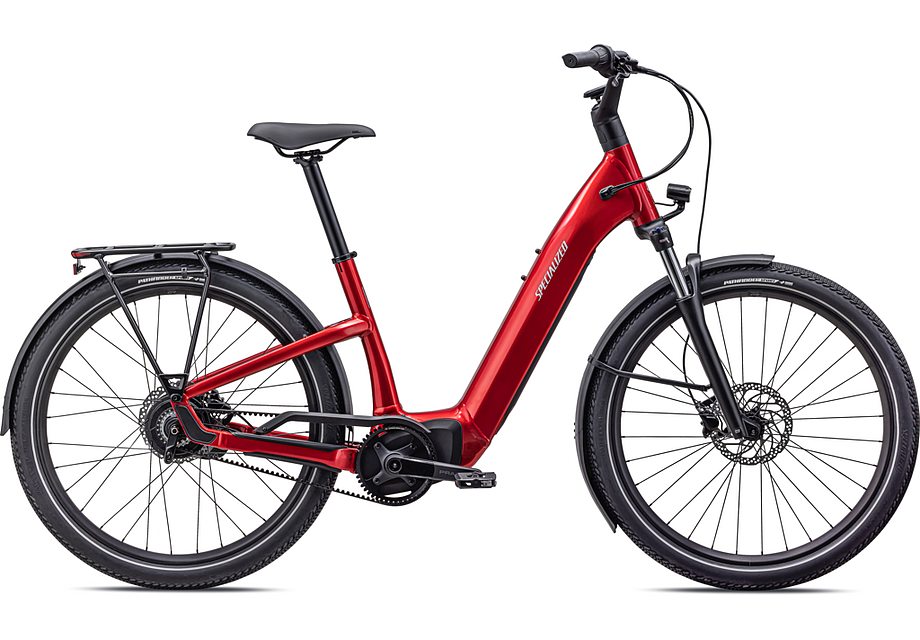 2024 Specialized Como 3.0 Igh Bike Red Tint / Silver Reflective S