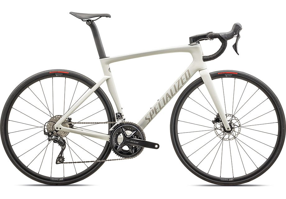 2025 Specialized Tarmac Sl7 Sport Bike Gloss Dune White / 10% Chaos Pearl 52