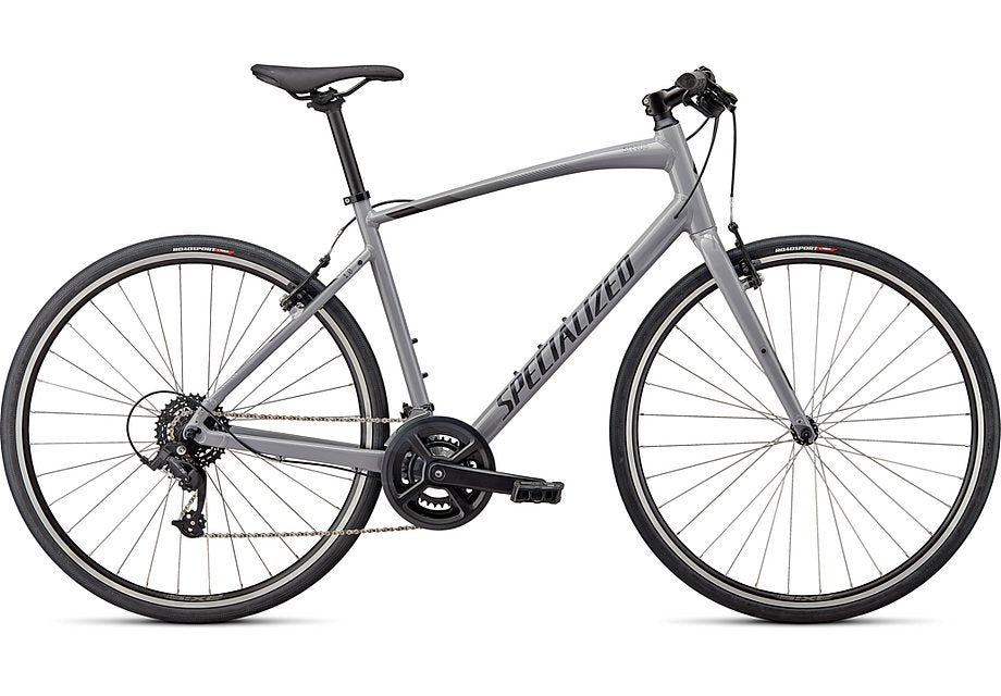 Specialized sirrus 1.0 gloss cool grey / smoke / satin black reflective xxs