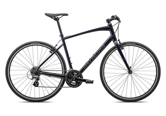 2023 Specialized sirrus 1.0 bike satin deep marine / satin dark navy reflective l