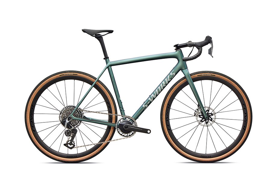 2026 Specialized Crux S-Works Bike Premium Fjord/Dolomite Metallic 56