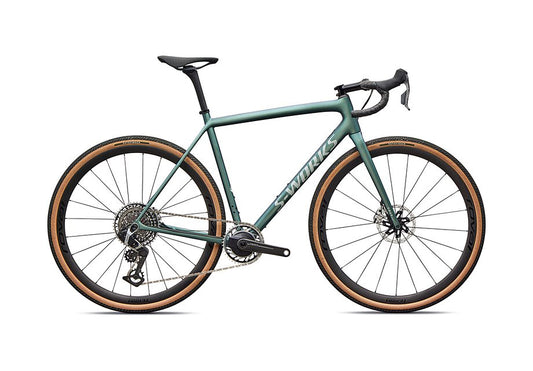 2026 Specialized Crux S-Works Bike Premium Fjord/Dolomite Metallic 61