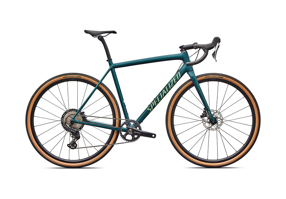2026 Specialized Crux Comp Bike Emerald Metallic/Pistachio 56