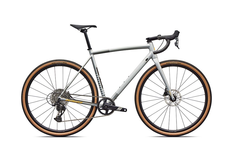 2026 Specialized Crux Ds-Works Comp Bike Shadow Silver/California Sunshine 54