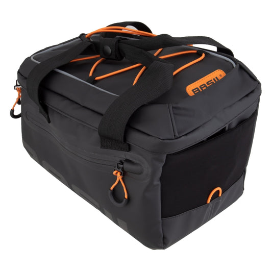 Basil Miles Trunk Bag 7L Black/Orange