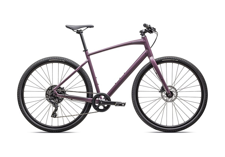 2025 Specialized sirrus x 2.0 km bike satin cast lilac / ashen grey reflective xxs