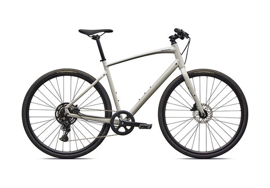2026 Specialized Sirrus X 2.0 Km Bike Gloss Dolomite Metallic / Ma Jesty Blue Metallic Frost Reflective Xs