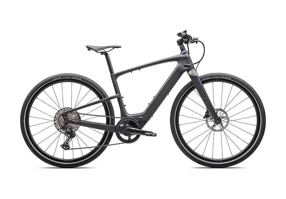 2026 Specialized Vado Sl 6.0 Carbon 2 Bike Satin Black Speckle Over Carbon / Dolomite Metallic Frost Reflective S