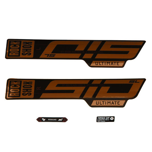 Rockshox Fork Decal Kit - SID SL Ultimate 27.5