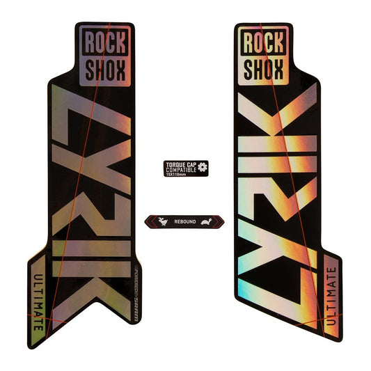 Rockshox Fork Decal Kit - Lyrik Ultimate 27.5