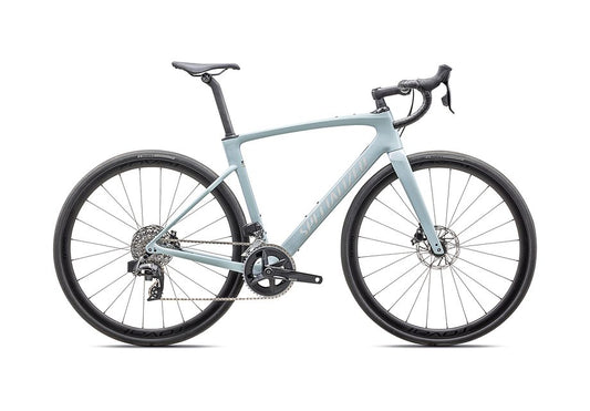 2025 Specialized Roubaix Expert Bike Gloss Sea Foam / Violet / Pearl 61