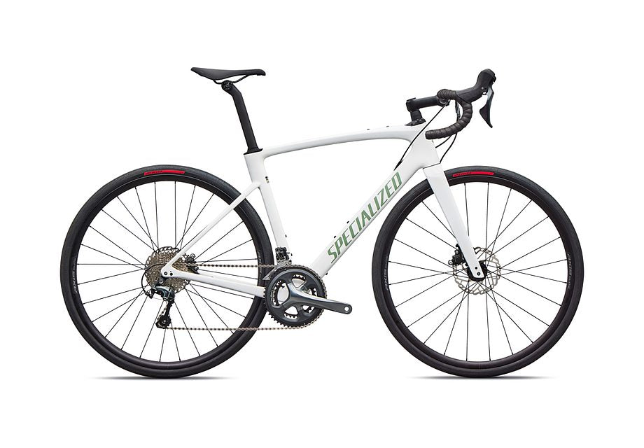 2026 Specialized Roubaix Base Bike Gloss White/Pistachio 52