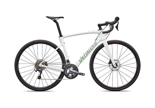 2026 Specialized Roubaix Base Bike Gloss White/Pistachio 52