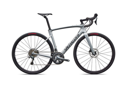 2026 Specialized Roubaix Base Bike Satin Shadow Silver/Black 61
