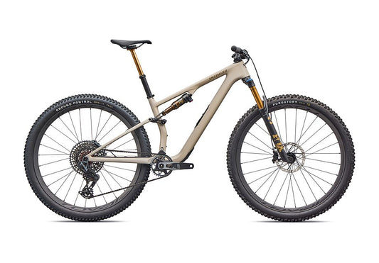 2026 Specialized Epic 8 Pro Evo Bike Satin Sandstone Metallic / Burnt Gold Xl