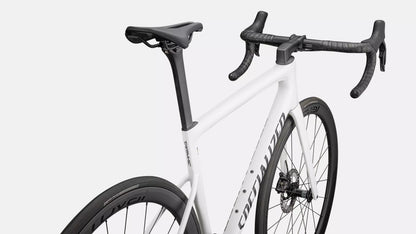 2025 Specialized Tarmac Sl8 Expert Di2 Bike Gloss White / Black Metallic 54