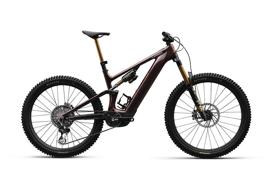 2026 Specialized levo S-Works carbon g4 bike gloss red pearl / black / metallic white silver s4