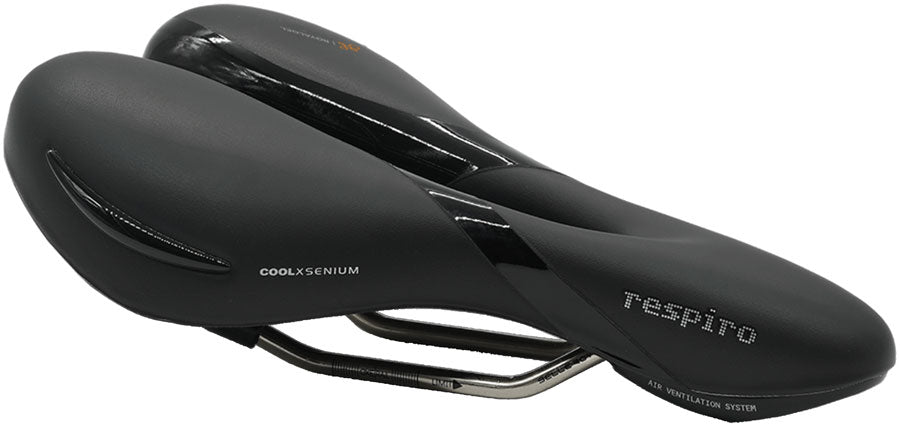 Selle Royal Respiro Saddle - Manganese Black Moderate