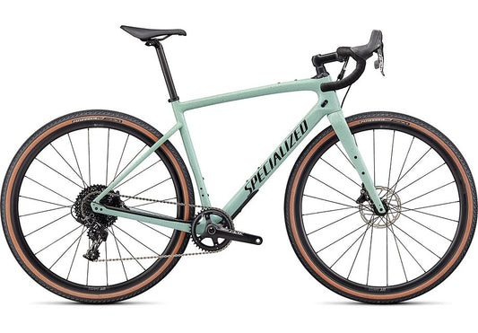 2022 Specialized diverge sport carbon bike gloss ca white sage/oak/black/chrome/clean 56