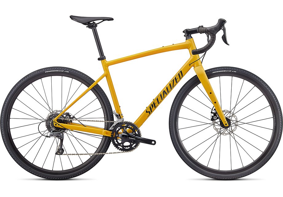 2024 Specialized diverge e5 bike satin brassy yellow/black/chrome/clean 54