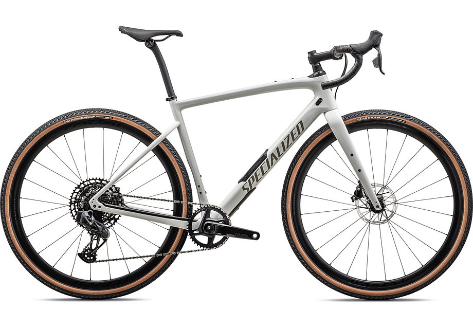 2024 Specialized Diverge Expert Carbon Bike Gloss Dune White / Taupe 54