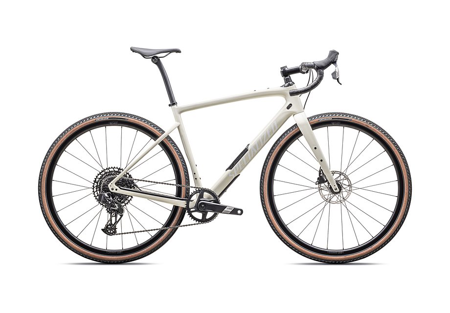 2025 Specialized Diverge Comp Carbon Bike Gloss Birch / White 58