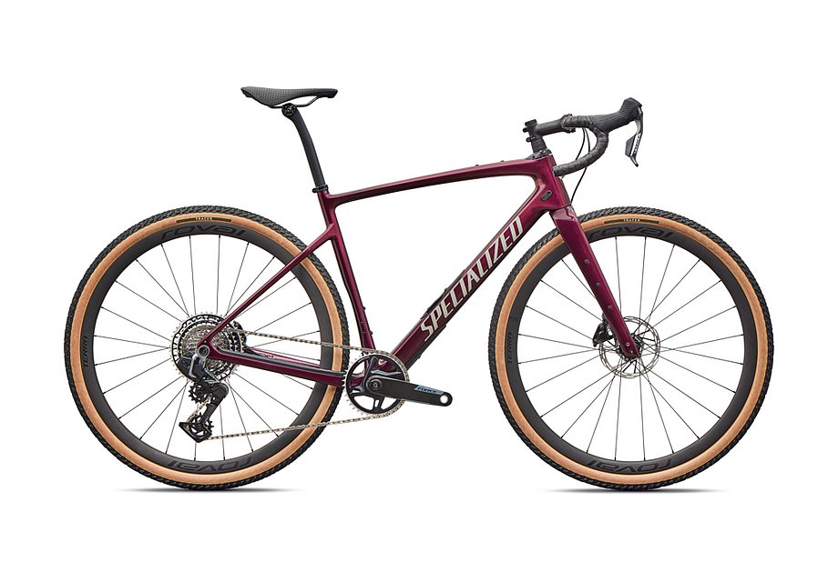 2026 Specialized Diverge Pro Bike Bordeaux Metallic/Pearl/Dolomite 49