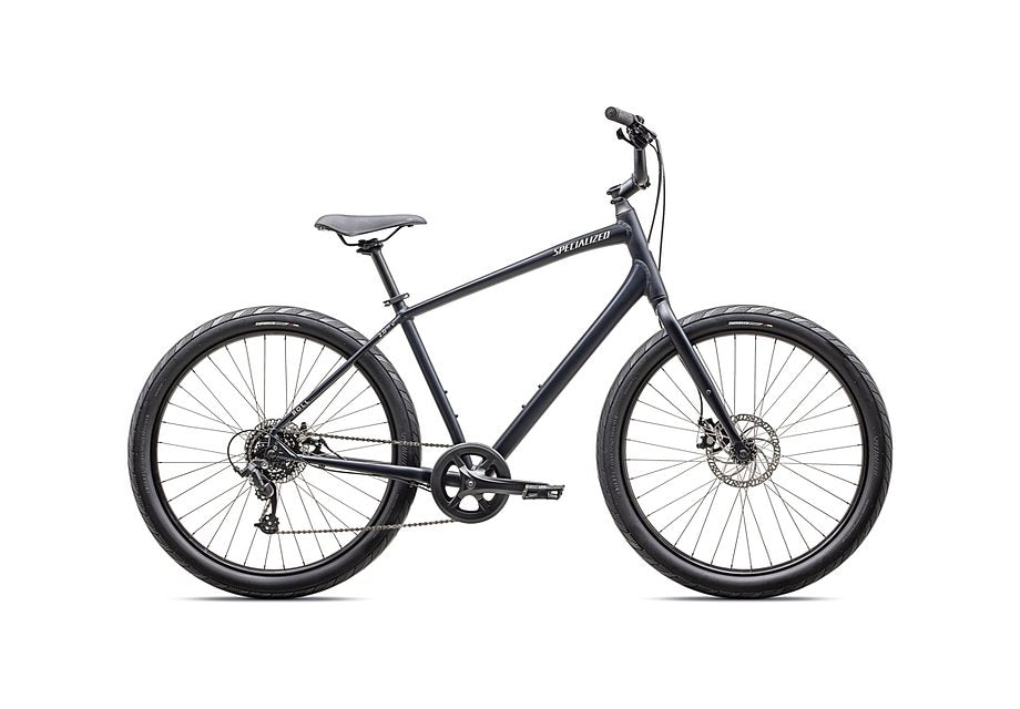 2025 Specialized Roll 2.0 Bike Satin Dark Navy / Satin Dune White Reflective S