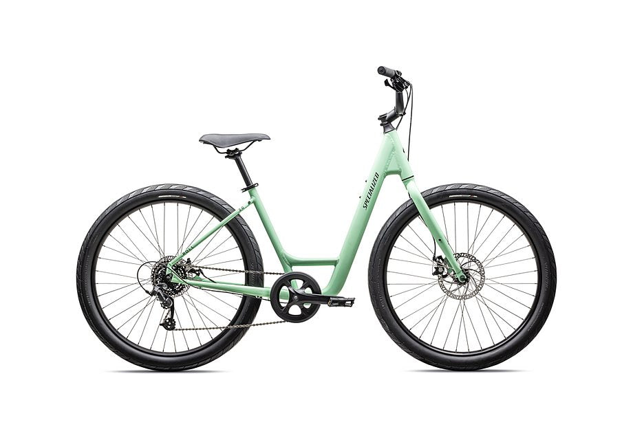 2025 Specialized Roll 2.0 Low Entry Bike Satin Oasis / Satin Smoke M