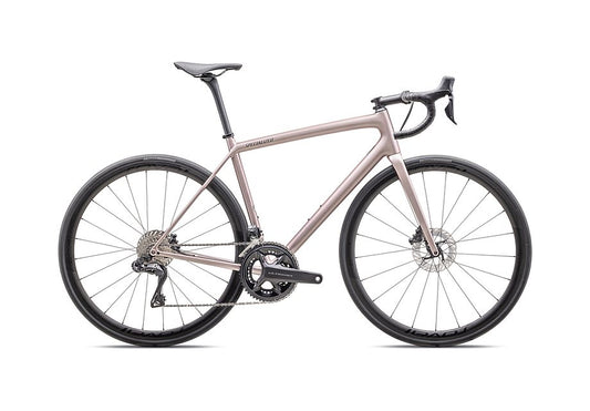 2025 Specialized Aethos Pro Udi2 Bike Gloss Champagne / Smoke 61
