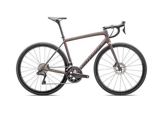 2025 Specialized Aethos Pro Udi2 Bike Satin Carbon / Red Pearl / Black 58