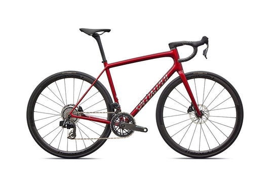 2026 Specialized Aethos Pro Axs Bike Gloss Red Sky / Chrome 61