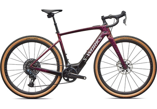 2026 Specialized Creo Sl S-Works Carbon Bike Gloss Bordeaux Metallic/Fade/Pearl Dry Impasto/Silver Dust 54