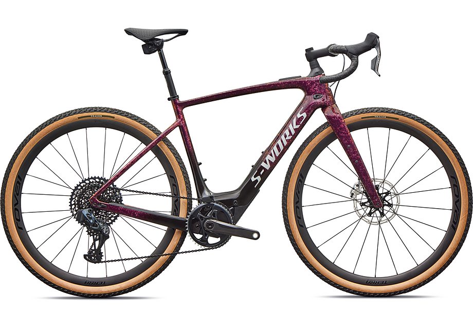 2026 Specialized Creo Sl S-Works Carbon Bike Gloss Bordeaux Metallic/Fade/Pearl Dry Impasto/Silver Dust 52
