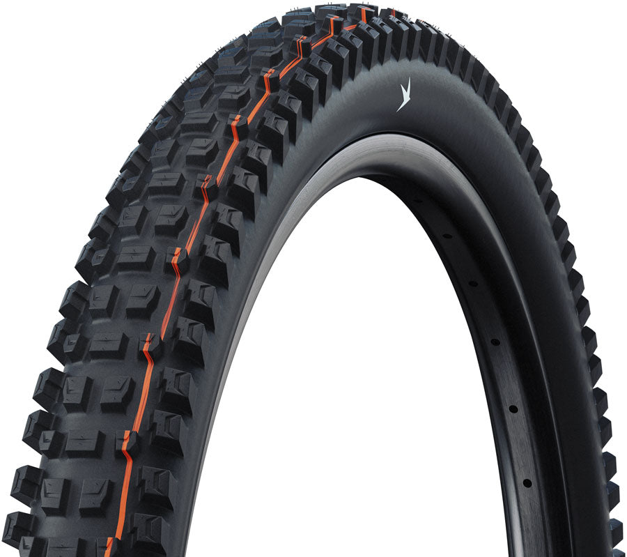 Schwalbe Albert Tire - 27.5 x 2.50 Tubeless Folding BLK Evolution Line Gravity Pro Addix Soft Radial E-50