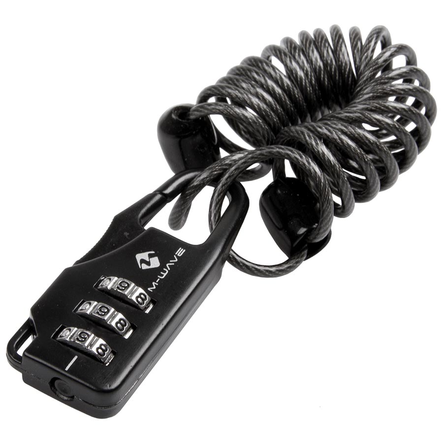 M-Wave PD 3 L Anti-Theft cable with combination lock 3x1200mm