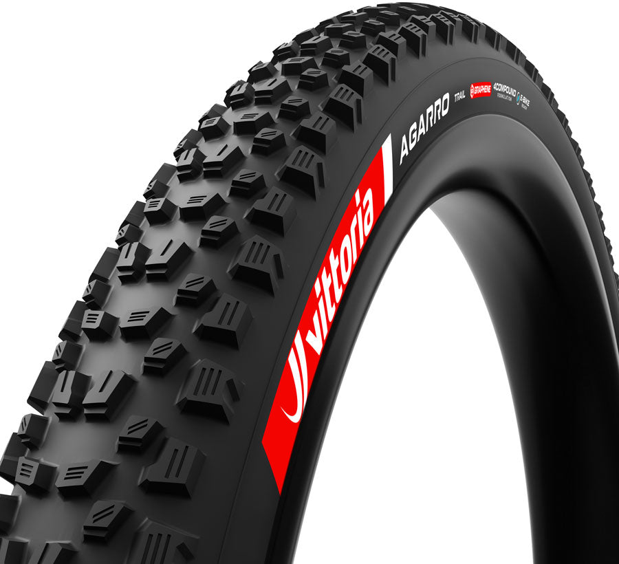 Vittoria Agarro Tire - 29 x 2.4 Tubeless Folding BLK 4C Trail TNT Graphene G2.0