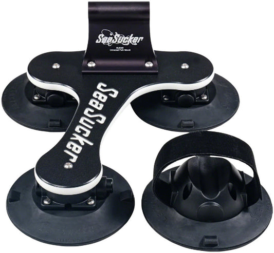 SeaSucker Talon 1-Bike Roof Rack - HUSKE QR Fork Mount Rear Wheel Holder BLK