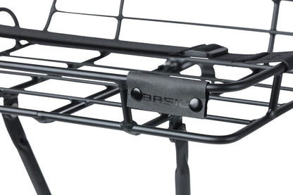 Basil Portland Front Rack Aluminum Black