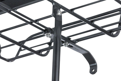 Basil Portland Front Rack Aluminum Black